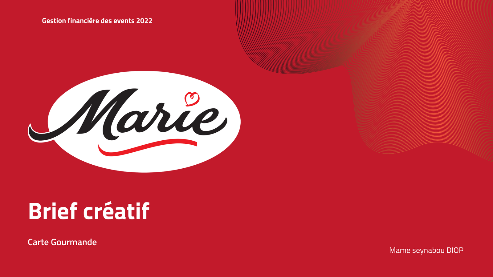 Projet Marie - Image