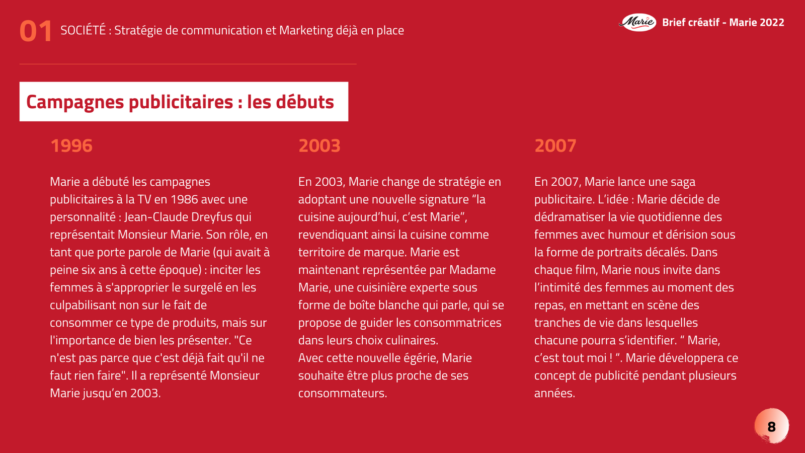 Projet Marie - Image