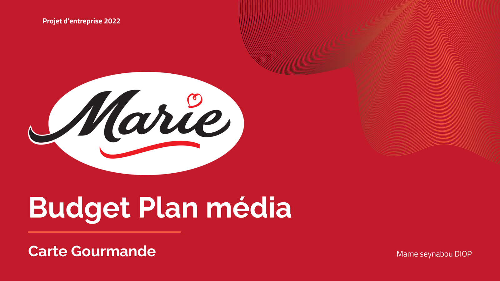 Projet Marie - Image