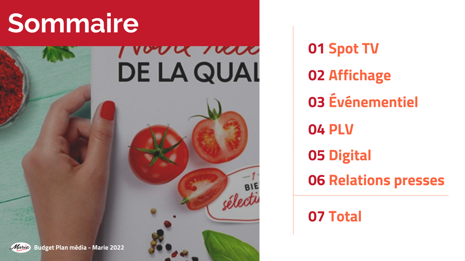 Projet Marie - Image